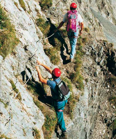 Via Ferrata Golet de la Trouye