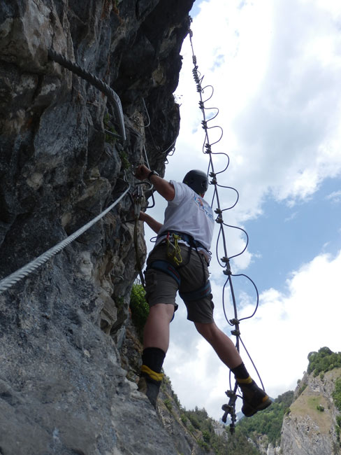 Via Ferrata La Farinetta, Saillon