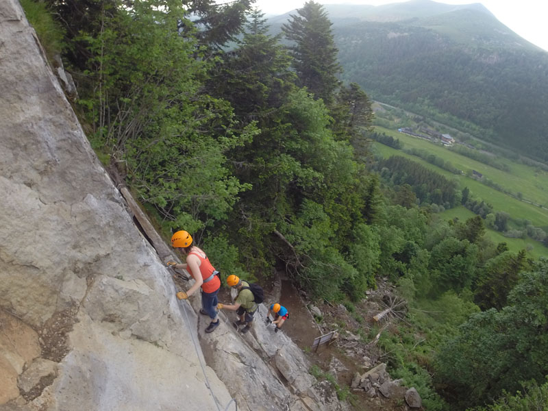 Via Ferrata du Capucin, Mont-Dore, Puy-de-Dôme