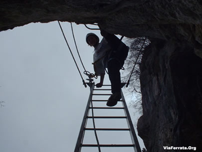 Via Ferrata Cascade de l'Oule du Touvet