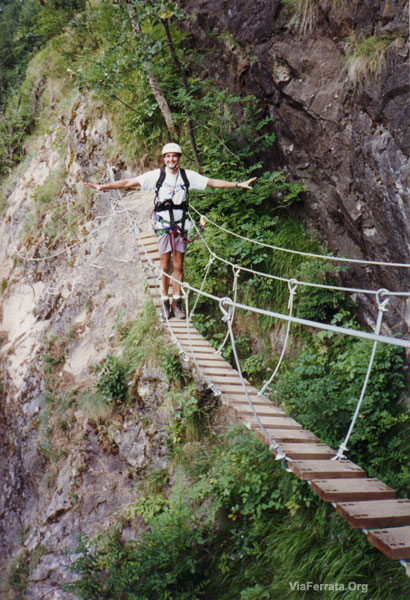 Via Ferrata La Chal, St-Colomban